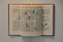Sculptural-Book Sculpture Daisy Fold